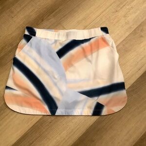 Calia Multi color pull on skort large